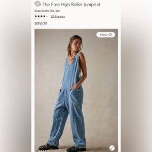Free People High Roller Jumpsuit